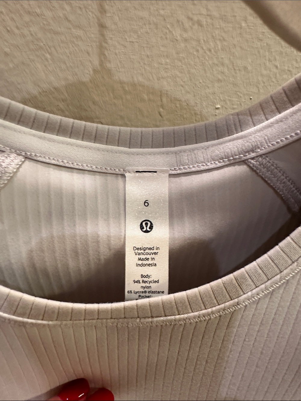 Lululemon Rulu Ribbed Long Sleeve Running Shirt - Picture 3 of 8